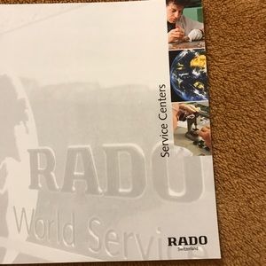 Rado black ceramic watch